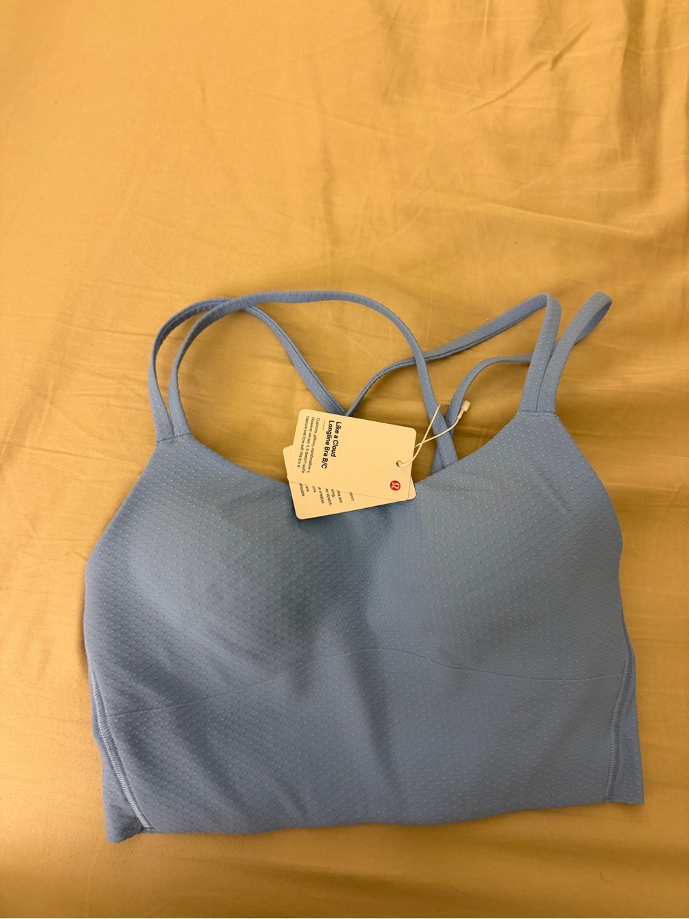 Light Blue Women's Strappy Bralette